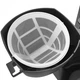 Кофеварка капельная AURORA AU-3143, домашняя кофеварка 680Вт, маленькая кофемашина для дома Черный - изображение 3