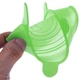 Набір силіконових кришок 6 шт Super stretch silicone зелений для збереження продуктів - зображення 3