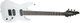 Электрогитара JACKSON JS32-7 DKA HT DINKY ARCH TOP AR SNOW WHITE - изображение 5
