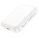 УМБ Hoco J117A MagSafe Wireless Powebank для Apple iPhone Esteem PD20W з БЗП 10 000 mAh White - зображення 3