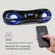 Бумбокс Auna Spacewoofer DAB Boombox CD (10036341) - зображення 3