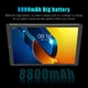 Планшет 10.1" Full HD Pusokei 2022 6/128Gb 5G 2-SIM 8 ядер Android 12 8800mAh Зеленый - изображение 4