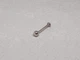 Серебряная серьга для пирсинга губы. 7008С - изображение 1