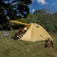Намет тримісний Naturehike P-Series NH18Z033-P 210T/65D, жовтий - зображення 4