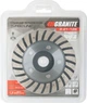 Фреза алмазная торцевая Granite для камня TURBO LINE 125х22.2 мм 12500 об/мин (9-21-125) - изображение 2
