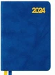 Щоденник А6 дата Leo Planner "Case" інтегральний, 352 стор., синій 2024 рік - изображение 1