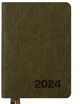 Щоденник А6 дата Leo Planner "Corsa" м'який, 352 стор., хакі 2024 рік - изображение 1
