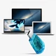 SIM Card Reader Digital USB пристрій для читання та резервування SIM-карток Синій (1003-056-01) - зображення 9