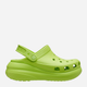 Жіночі крокси Crocs Classic Crush Clog CR207521-LMDE 37-38 (M5/W7) 23 см Зелені (196265219483) - зображення 1