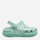 Жіночі крокси Crocs Classic Crush Marbled Clog W CR208265-JSMT 37-38 (M5/W7) 23 см М\'ятні (196265320462) - зображення 1