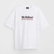 Футболка хлопковая длинная мужская H&M 1034065_пица XL Белый (KZ2000001456026) - изображение 1
