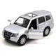 Серебристая машинка Митсубиси Паджеро 4WD Турбо - изображение 11