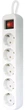 Мережевий фільтр Defender S518 1.8m 5 роз. Switch White UA (992410) (6922312) - изображение 2