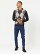 Пуловер мужской Pierre Cardin RGYL KNTTD 31840205 XL Серый/Коричневый/Черный - изображение 5
