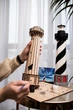 3D Пазл Деревянный Timberplay Маяк На Мысе Гаттерас США 88 деталей - изображение 7