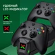 Зарядна станція і акумулятори для Xbox One, Xbox Series X|S BEBONCOOL Q163-BBC black - зображення 3