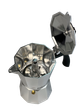 Кофеварка гейзерная алюминиевая Magio 150 мл на 3 чашек (MG-1001) - изображение 2