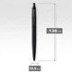 Ручка шариковая Parker JOTTER XL Monochrome Black BT BP 12 432 - изображение 3