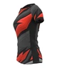 Волейбольна футболка жіноча RIGO IMPERIA Black-Red M - зображення 4