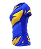 Волейбольна футболка жіноча RIGO IMPERIA Blue-Yellow M - зображення 4