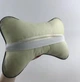 Подушка автомобильная под шею на подголовник из экокожы Черная - изображение 13