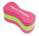Колобашка для плавання Aqua Speed ​​JUNIOR 3 LAYESR PULLBUOY 6779 Уні рожевий, зелений 20x8x10cм - зображення 1