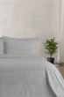 Покрывало с наволочками Merinos Modern Line 150×220 см. Светло-серый - изображение 1