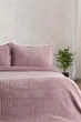Покрывало с наволочками Merinos с Modern Line Евро 220×240 см Велософт Пудра - изображение 1