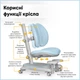 Дитяче крісло Mealux Ortoback Duo Base Blue (арт.Y-510 KBL Base) Блакитний - зображення 4