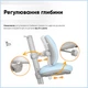 Детсоке кресло Mealux Ortoback Duo Plus Blue (Y-510 KBL Plus) Голубой - изображение 7