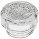 Кришка плафона лампи для духової шафи Whirlpool 481010646361 D=42mm (скляна) - зображення 1
