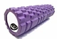 Масажний ролик (валик) EasyFit Grid Roller v.2.1, Довжина 45 см, Діаметр 14 см, Каркас із високоміцного пластику, Піна EVA з масажною поверхнею 3D, для МФР, фітнесу, йоги та реабілітації, Фіолетовий - изображение 2