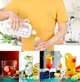 Форма-бутылка для льда силиконовая Ice Cube Tray 8863 17 шаров white - изображение 8