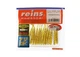 Силіконовий віброхвіст для мікроджигу Reins Aji Adder Shad 2" #430 Motor Oil Gold FLK (їстівний, 15шт) - зображення 3