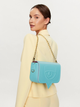 Torebka crossbody damska Chiara Ferragni 74SB4BA3ZS517 Turkusowa (8052672354051) - obraz 2