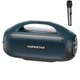Колонка Bluetooth HOPESTAR A50 BT5.1, 80W, TWS, AUX/TF/USB, 12000mAh, 8h, IPX6 Портативна акустика бездротова + мікрофон Синій - зображення 1