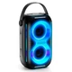 Колонка Bluetooth HOPESTAR Party 200 Mini BT5.3/20W/TWS/IPX5/RGB/3000mAh портативна акустика з підсвіткою Чорний - изображение 1