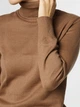 Свитер женский коричневый Arber Roll-neck WW4 WTR-151 XL коричневий (W10.30.38.341) - изображение 5