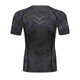 Рашгард (короткий рукав) Space Grey компрессионный мужской для занятий спортом (MMA, кикбоксинг, спорзал, бег) - XXL - изображение 2