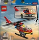 Конструктор LEGO City Пожежний рятувальний гелікоптер 85 деталей (60411) - зображення 2