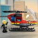 Конструктор LEGO City Пожежний рятувальний гелікоптер 85 деталей (60411) - зображення 6