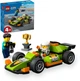Zestaw klocków LEGO City Zielony samochód wyścigowy 56 elementów (60399) - obraz 3