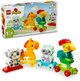 Конструктор LEGO DUPLO Поезд животных 19 деталей (10412) - изображение 9