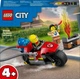 Zestaw klocków LEGO City Strażacki motocykl ratunkowy 57 elementów (60410) - obraz 1
