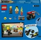 Zestaw klocków LEGO City Strażacki motocykl ratunkowy 57 elementów (60410) - obraz 2