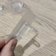Держатели мебельных полок без сверления (клеятся) COBBE L070 4шт - изображение 4