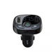 FM-трансмітер з АЗП Baseus FM Launcher S-09 Standart Edition 2.4A 2USB black - зображення 1