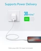 Быстрая зарядка для айфона айпада Apple 20W USB C Power Adapter Блок питания для айфон iPhone iPad Type C сетевое зарядное устройство на айфон айпад 20 Вт блок быстрой зарядки блочок тайп си адаптер Samsung Google Galaxy Xiaomi Redmi Huawei White MZPA-20W - изображение 9