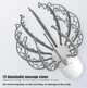 Електричний масажер для голови A-plus Vibro Head Massager 3 режими, вібромасажер на голову з 12 кігтями - зображення 3