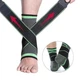 Эластичный фиксатор бандаж для голеностопа Knee bands черный (SH771642) - изображение 4